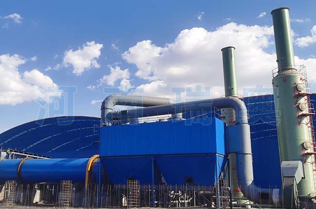 大型煤泥烘干機多少錢一臺？煤泥烘干設備的原理